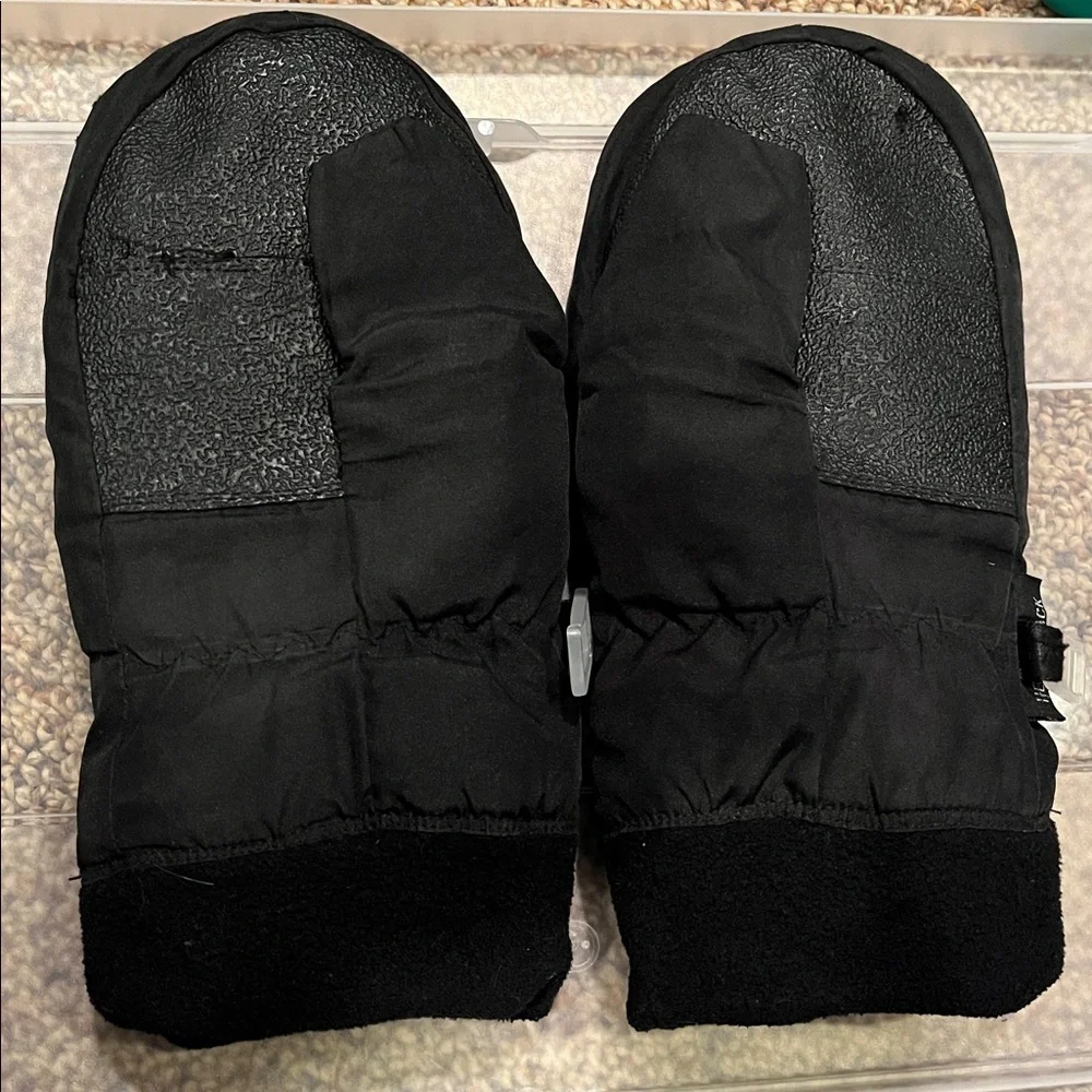 Gordini YOUTH XL insulated soft heatrpack black warm Winter Mittens Unisex VGUC